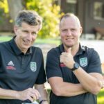 Soll Kreisklassen-Absteiger FC Kochelsee Schlehdorf dazu verhelfen, sich zu konsolidieren: Andreas Mathäus (re.), hier noch als Co-Trainer von TuS-Holzkirchen-Coach Sven Teichmann. © THOMAS PLETTENBERG
